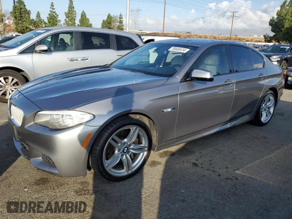2013 BMW 5 Series 550i xDrive with VIN WBAFU9C58DDY70388, listed as a Copart auction lot 78500474 with 38,005 mi miles and Clean Title. Bid and sale history available at carsss.com. Image 1.