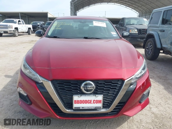 2020 Nissan Altima SR with VIN 1N4BL4CV9LC162426, listed as a IAAI auction lot 41887255 with 86,517 mi miles and . Bid and sale history available at carsss.com. Image 13.