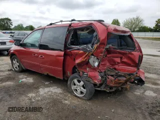 2005 Dodge Caravan SXT with VIN 2D4GP44L05R480918, listed as a Copart auction lot 58523645 with 212,535 mi miles and Salvage title. Bid and sale history available at DreamBid. Image 2.