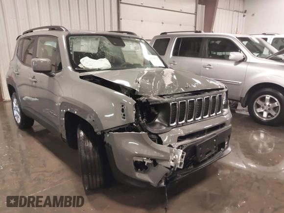 2021 Jeep Renegade 80th Anniversary with VIN ZACNJDBB8MPM96901, listed as a IAAI auction lot 40508529 with 34,740 mi miles and . Bid and sale history available at DreamBid. Image 6.