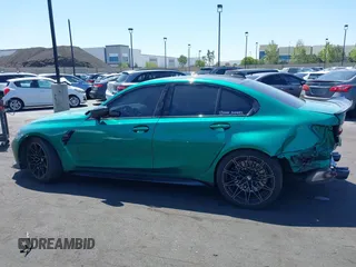 2022 BMW M3 Competition z VIN WBS33AY04NFM48348, wystawiony jako IAAI lot #42118600 z przebiegiem 40 214 mil mil oraz . Historia ofert i sprzedaży dostępna na DreamBid. Obrazek 15.