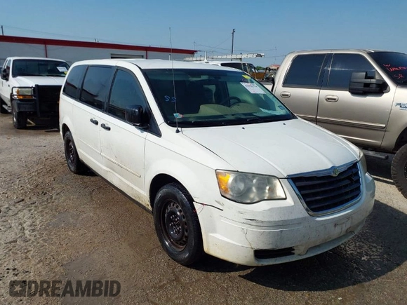 2008 Chrysler Town & Country LX with VIN 2A8HR44H18R749321, listed as a IAAI auction lot 41950374 with 167,210 mi miles. Bid and sale history available at carsss.com. Image 1.