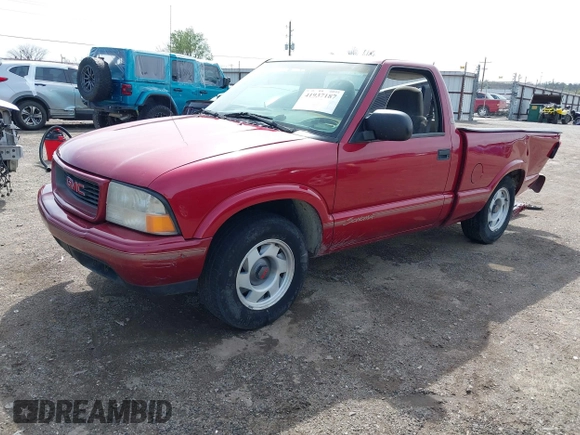 1999 GMC Sonoma with VIN 1GTCS1443X8530274, listed as a IAAI auction lot 41937187 with 210,244 mi miles. Bid and sale history available at carsss.com. Image 2.