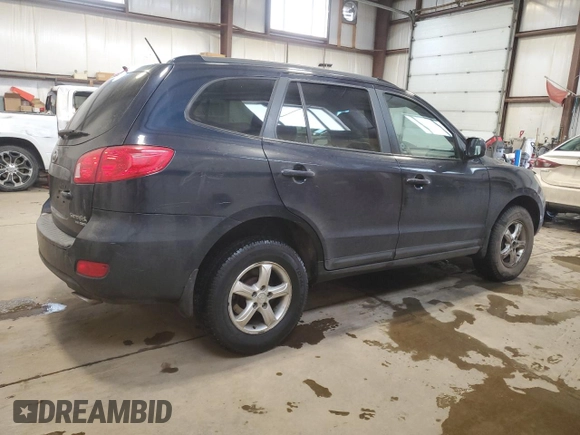 2009 Hyundai Santa Fe GL with VIN 5NMSG73E79H291789, listed as a Copart auction lot 86212984 with 249,365 mi miles and Salvage title. Bid and sale history available at DreamBid. Image 3.