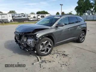 2023 Hyundai Tucson Limited with VIN KM8JECA16PU106210, listed as a Copart auction lot 53195885 with 24,468 mi miles and Salvage title. Bid and sale history available at DreamBid. Image 1.