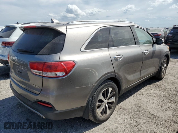 2017 Kia Sorento EX V6 with VIN 5XYPH4A56HG235968, listed as a Copart auction lot 42816975 with 0 mi miles and Salvage Title. Bid and sale history available at carsss.com. Image 3.