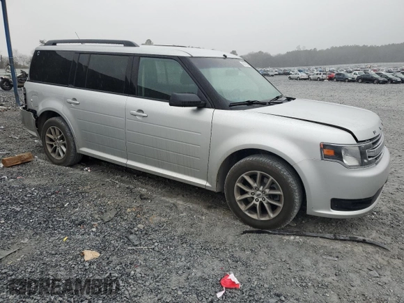 2013 Ford Flex SE with VIN 2FMGK5B84DBD35559, listed as a Copart auction lot 43579155 with 132,849 mi miles and Salvage Title. Bid and sale history available at carsss.com. Image 4.