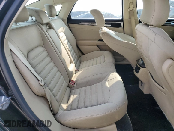 2016 Ford Fusion SE Hybrid with VIN 3FA6P0LU2GR378244, listed as a Copart auction lot 59749135 with 184,469 mi miles and Clean title. Bid and sale history available at DreamBid. Image 10.