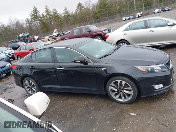 2015 Kia Optima SX Turbo with VIN 5XXGR4A65FG406037, listed as a IAAI auction lot 41975555 with 100,468 mi miles. Bid and sale history available at carsss.com. Image 14.