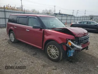 2016 Ford Flex SEL z VIN 2FMGK5C84GBA13278, wystawiony jako Copart lot #51585015 z przebiegiem 135 249 mil mil oraz Szkoda całkowita • Salvage title. Historia ofert i sprzedaży dostępna na DreamBid. Obrazek 4.