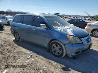 2008 Honda Odyssey Touring with VIN 5FNRL38948B113384, listed as a Copart auction lot 46405045 with 179,520 mi miles and Salvage Title. Bid and sale history available at carsss.com. Image 4.