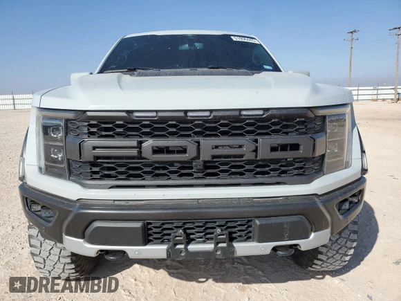2023 Ford F-150 Raptor with VIN 1FTFW1RG7PFB77277, listed as a Copart auction lot 51096445 with 43,917 mi miles and Salvage Title. Bid and sale history available at DreamBid. Image 5.