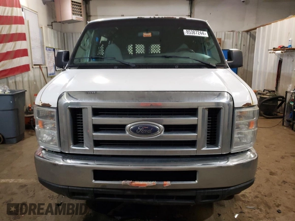 2008 Ford Econoline Cargo Commercial with VIN 1FTNE24L18DB24998, listed as a Copart auction lot 85387244 with 484,220 mi miles and Clean Title. Bid and sale history available at DreamBid. Image 5.