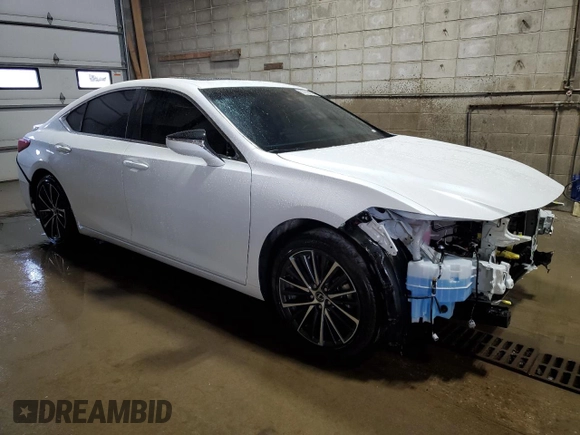 2024 Lexus ES with VIN 58ADA1C16RU042191, listed as a Copart auction lot 53578055 with 36,586 mi miles and Salvage Title. Bid and sale history available at carsss.com. Image 4.