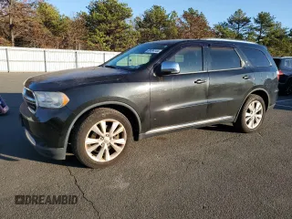 2012 Dodge Durango Crew with VIN 1C4SDJDT8CC286271, listed as a Copart auction lot 80084144 with 142,642 mi miles and Non Repairable. Bid and sale history available at carsss.com. Image 1.