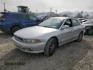 2001 Mitsubishi Galant ES with VIN 4A3AA46G71E213669, listed as a Copart auction lot 50342405 with 0 mi miles and Salvage Title. Bid and sale history available at carsss.com. Image 1.
