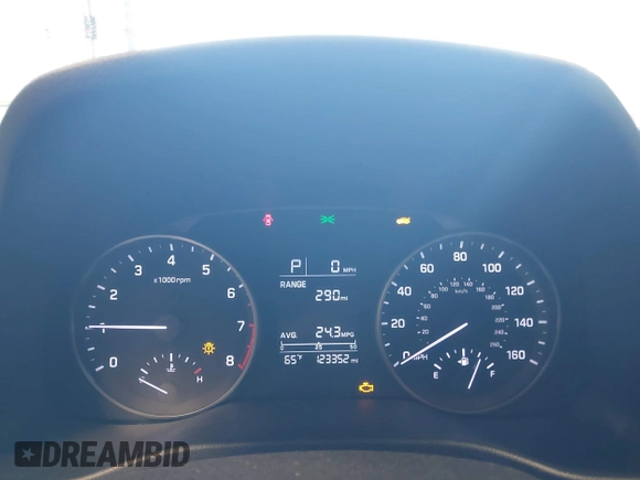 2017 Hyundai Elantra SE with VIN 5NPD74LF3HH165639, listed as a IAAI auction lot 42158157 with 123,352 mi miles and . Bid and sale history available at DreamBid. Image 7.