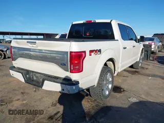 2017 Ford F-150 XL with VIN 1FTEW1EF5HFA07428, listed as a IAAI auction lot 41334443 with 178,545 mi miles. Bid and sale history available at carsss.com. Image 4.