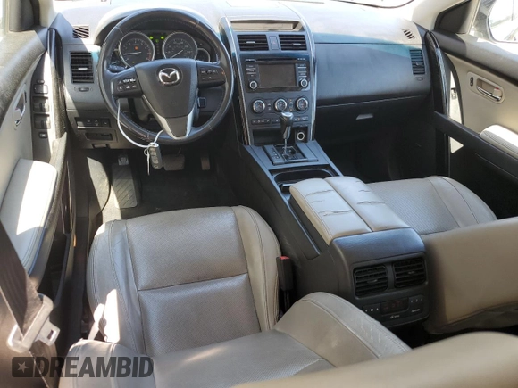 2014 Mazda CX-9 Touring with VIN JM3TB2CA9E0437923, listed as a Copart auction lot 49315445 with 162,092 mi miles and Salvage Title. Bid and sale history available at carsss.com. Image 8.