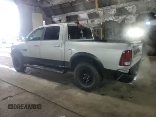2018 Ram 1500 Rebel with VIN 1C6RR7YT0JS205481, listed as a Copart auction lot 85104534 with 77,300 mi miles and Salvage Title. Bid and sale history available at carsss.com. Image 2.