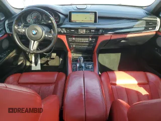 2016 BMW X6 M with VIN 5YMKW8C57G0R43243, listed as a Copart auction lot 43741525 with 114,700 mi miles and Clean Title. Bid and sale history available at carsss.com. Image 8.