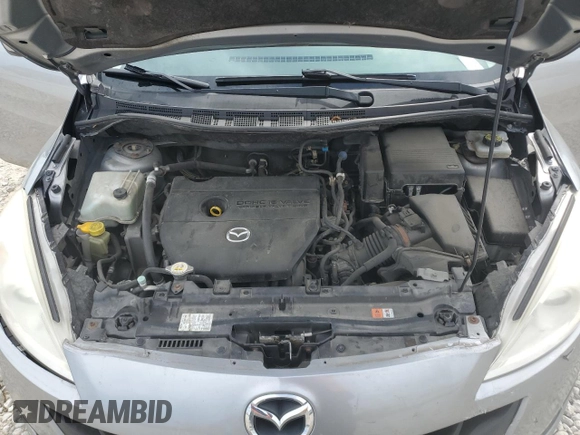 2012 Mazda 5 Sport z VIN JM1CW2BL2C0127190, wystawiony jako Copart lot #56655175 z przebiegiem 129 255 mil mil oraz Szkoda całkowita • Salvage title. Historia ofert i sprzedaży dostępna na DreamBid. Obrazek 12.