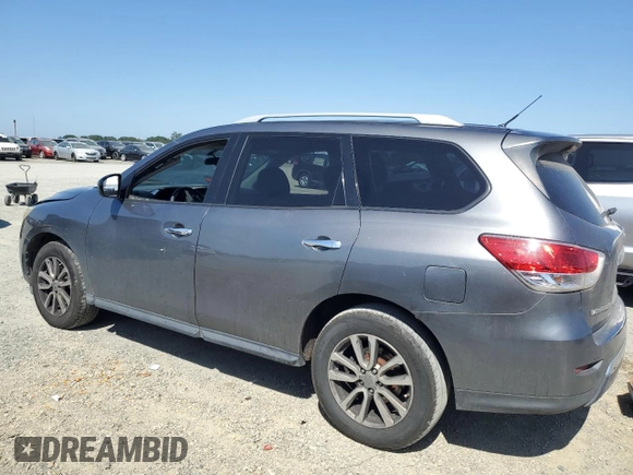 2016 Nissan Pathfinder Platinum with VIN 5N1AR2MM7GC650645, listed as a Copart auction lot 55783425 with 152,320 mi miles and Salvage title. Bid and sale history available at DreamBid. Image 2.