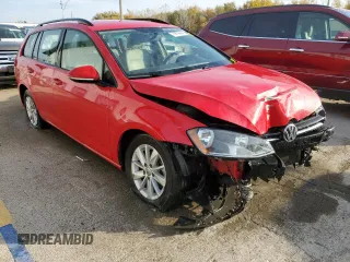 2015 Volkswagen Golf SportWagen TSI SE with VIN 3VWC17AU8FM518283, listed as a Copart auction lot 76970444 with 108,545 mi miles and Salvage Title. Bid and sale history available at carsss.com. Image 4.