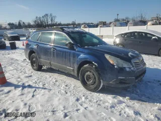 2011 Subaru Outback 2.5i with VIN 4S4BRCAC5B1349897, listed as a Copart auction lot 87860235 with 220,448 mi miles and Salvage Title. Bid and sale history available at carsss.com. Image 4.