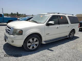 2007 Ford Expedition Max Limited z VIN 1FMFK20527LA06284, wystawiony jako Copart lot #60783485 z przebiegiem 99 743 mil mil oraz Szkoda całkowita • Salvage title. Historia ofert i sprzedaży dostępna na DreamBid. Obrazek 1.