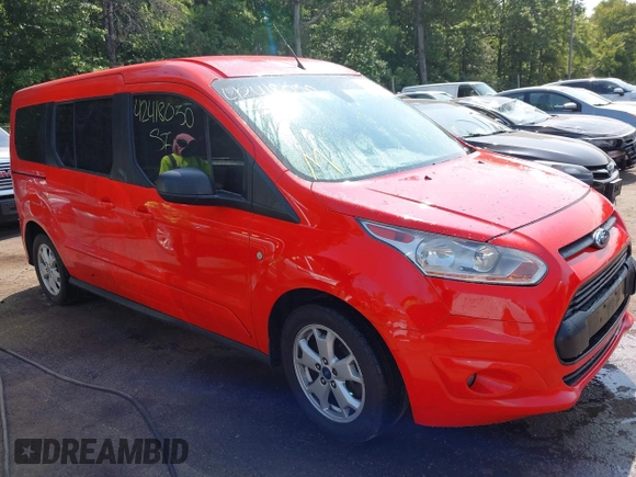 2016 Ford Transit Connect XLT with VIN NM0GE9F70G1260439, listed as a IAAI auction lot 42418050 with 197,110 mi miles and . Bid and sale history available at DreamBid. Image 1.