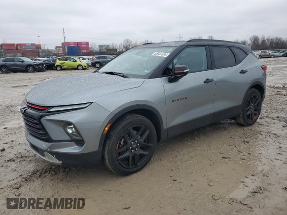 2024 Chevrolet Blazer LT с VIN 3GNKBJR46RS176627, выставлен на аукционе Copart как лот 85931884 с пробегом 12 363 миль миль и Списание • Salvage title. История ставок и продаж доступна на DreamBid. Изображение 1.