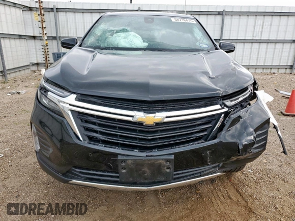 2022 Chevrolet Equinox LT z VIN 3GNAXKEV3NL256120, wystawiony jako Copart lot #58718415 z przebiegiem 14 037 mil mil oraz Szkoda całkowita • Salvage title. Historia ofert i sprzedaży dostępna na DreamBid. Obrazek 5.