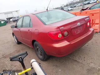 2008 Toyota Corolla CE with VIN 1NXBR32E98Z957655, listed as a IAAI auction lot 41499775 with 205,069 mi miles. Bid and sale history available at carsss.com. Image 3.