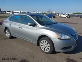 2014 Nissan Sentra SR with VIN 3N1AB7AP2EY317099, listed as a IAAI auction lot 40287867 with 83,524 mi miles. Bid and sale history available at carsss.com. Image 1.