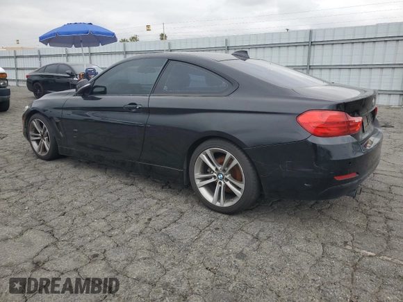 2014 BMW 4 Series 428i with VIN WBA3N7C5XEF719983, listed as a Copart auction lot 53205875 with 173,015 mi miles and Clean Title. Bid and sale history available at carsss.com. Image 2.