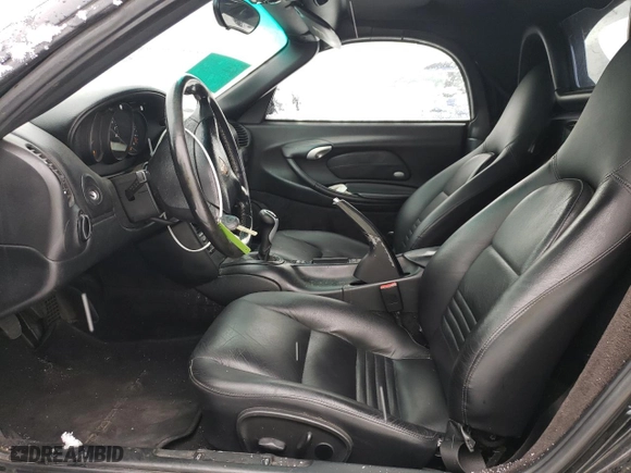 2004 Porsche Boxster with VIN WP0CA29804U620666, listed as a Copart auction lot 79516394 with 120536 miles and Salvage Title. Bid and sale history available at carsss.com. Image 7.