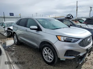 2024 Ford Edge SEL with VIN 2FMPK4J92RBA86142, listed as a Copart auction lot 48466395 with 17,464 mi miles and Non Repairable. Bid and sale history available at carsss.com. Image 4.