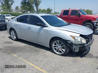 2012 Nissan Maxima SV with VIN 1N4AA5AP3CC829759, listed as a IAAI auction lot 42550990 with 197,486 mi miles and . Bid and sale history available at DreamBid. Image 1.