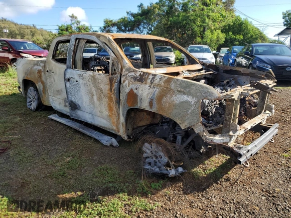 2018 GMC Canyon 4WD SLE z VIN 1GTG6CEN1J1133963, wystawiony jako Copart lot #49533355 z przebiegiem Nie podano mil oraz Szkoda całkowita • Salvage title. Historia ofert i sprzedaży dostępna na DreamBid. Obrazek 4.