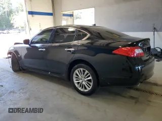 2012 Infiniti M Hybrid with VIN JN1EY1AP2CM910040, listed as a Copart auction lot 70816284 with 176,838 mi miles and Salvage Title. Bid and sale history available at DreamBid. Image 2.