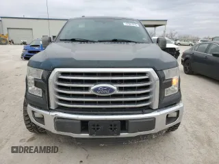2015 Ford F-150 XL with VIN 1FTEX1CP7FKE08394, listed as a Copart auction lot 47661615 with 126,942 mi miles and Salvage Title. Bid and sale history available at carsss.com. Image 5.