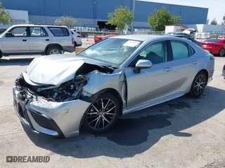 2021 Toyota Camry SE Nightshade with VIN 4T1G11AK2MU486841, listed as a IAAI auction lot 41888808 with 74,951 mi miles. Bid and sale history available at carsss.com. Image 17.