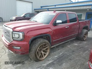 2018 GMC Sierra 1500 Denali z VIN 3GTU2PEJ9JG330870, wystawiony jako Copart lot #55224475 z przebiegiem 94 004 mil mil oraz Szkoda całkowita • Salvage title. Historia ofert i sprzedaży dostępna na DreamBid. Obrazek 1.