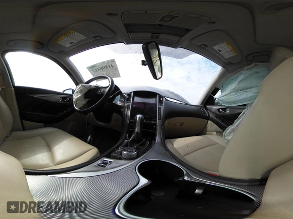 2016 Infiniti Q50 Premium with VIN JN1EV7AR2GM341628, listed as a IAAI auction lot 41898412 with 63,543 mi miles and . Bid and sale history available at DreamBid. Image 20.