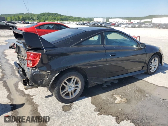 2003 Toyota Celica GT with VIN JTDDR32T330162046, listed as a Copart auction lot 57038905 with 119,768 mi miles and Salvage title. Bid and sale history available at DreamBid. Image 3.