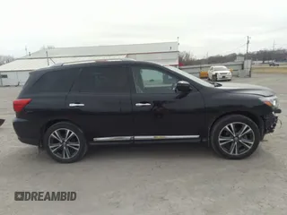 2017 Nissan Pathfinder Platinum with VIN 5N1DR2MM4HC613468, listed as a IAAI auction lot 41790510 with 99,684 mi miles and . Bid and sale history available at DreamBid. Image 13.