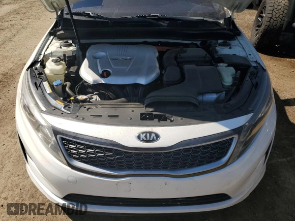 2015 Kia Optima Hybrid EX with VIN KNAGN4AD3F5087765, listed as a Copart auction lot 73155834 with 195,098 mi miles and Salvage Title. Bid and sale history available at carsss.com. Image 11.