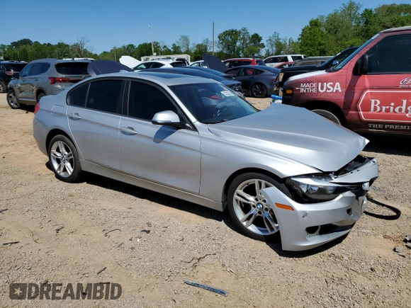 2012 BMW 3 Series 328i with VIN WBA3A5C53CF342314, listed as a Copart auction lot 52283235 with 158,933 mi miles and Salvage Title. Bid and sale history available at carsss.com. Image 4.