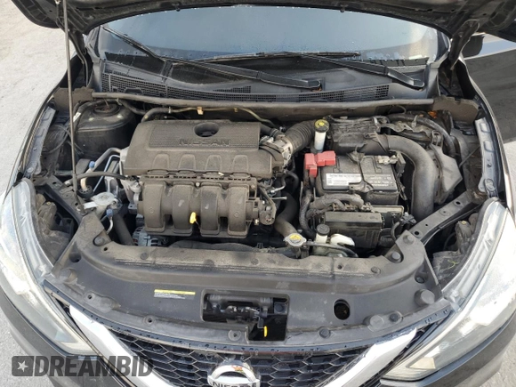 2019 Nissan Sentra S with VIN 3N1AB7AP2KY456886, listed as a Copart auction lot 57873635 with 89,025 mi miles and Salvage title. Bid and sale history available at DreamBid. Image 11.